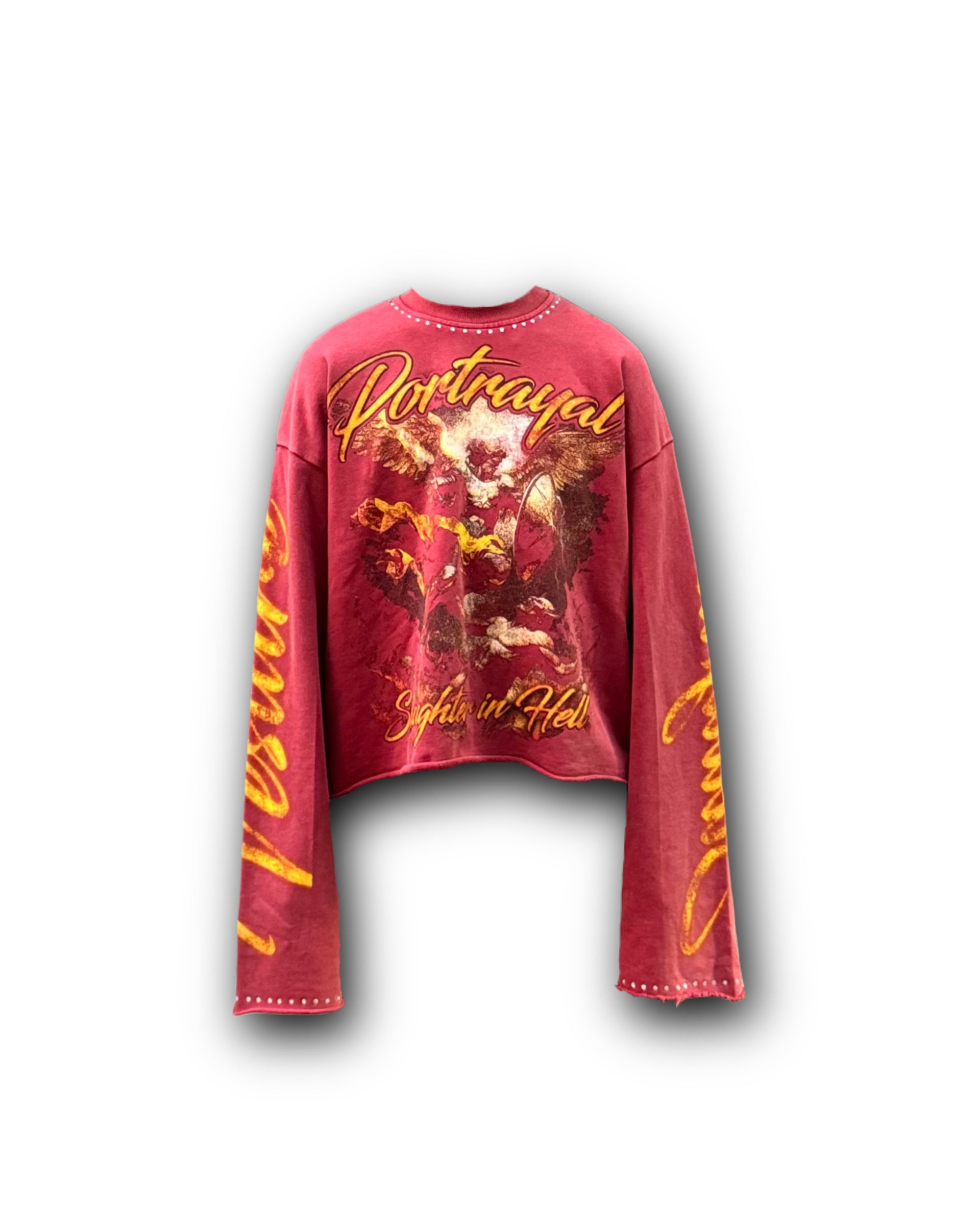 SLAUGHTER FLARED LONG SLEEVE (RED)