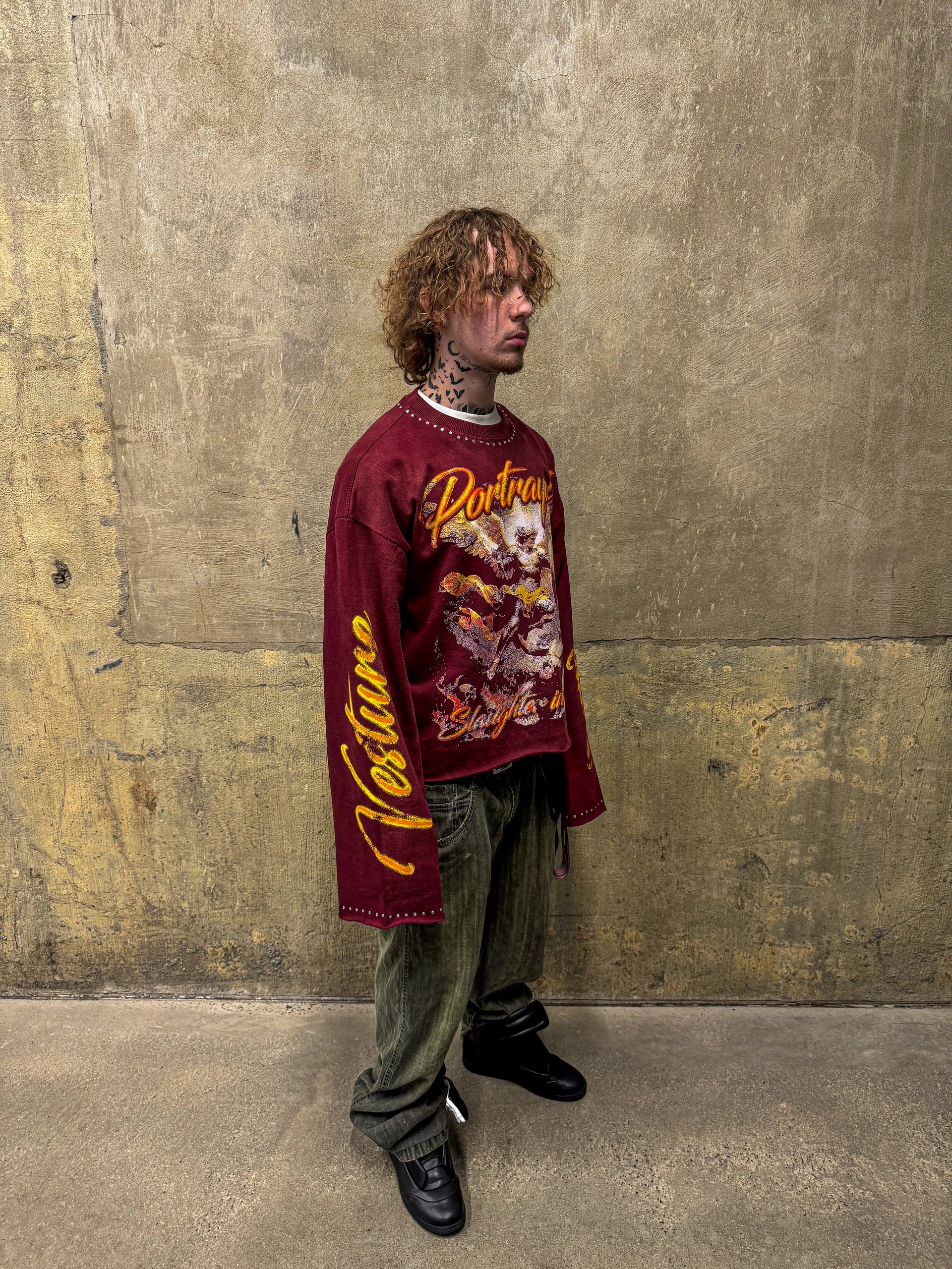 RETRO "SLAUGHTER" FLARED LONGSLEEVE