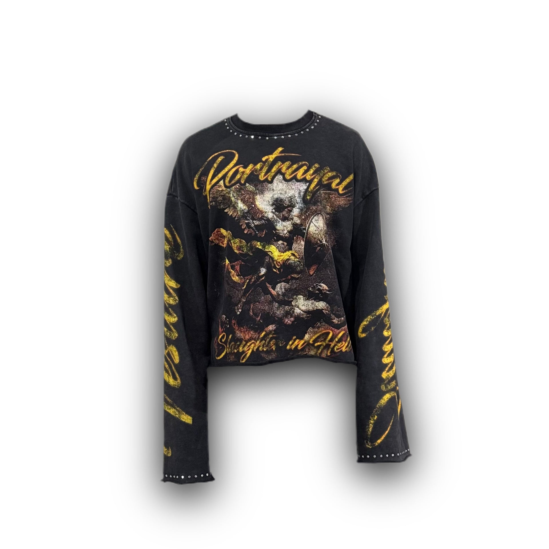 SLAUGHTER FLARED LONG SLEEVE (BLACK)