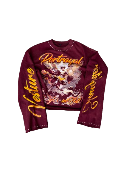 RETRO "SLAUGHTER" FLARED LONGSLEEVE